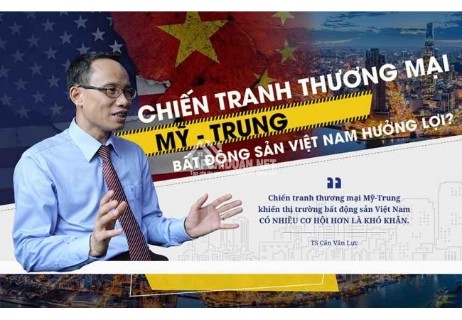 Chiến tranh thương mại Mỹ -Trung, Bất động sản Viet Nam hưởng lợi