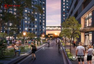Phố đi bộ Căn hộ Aio City Bình Tân