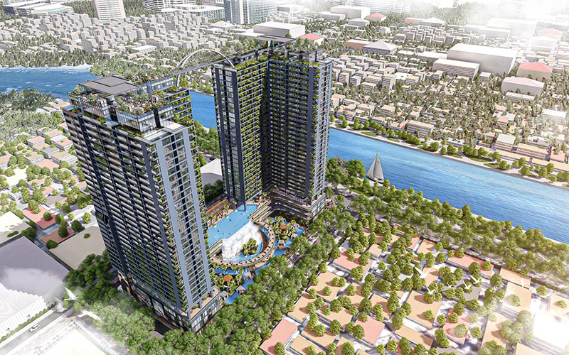 Phối cảnh căn hộ Sunshine Horizon Quận 4