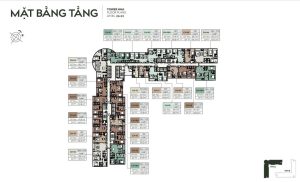 Mặt bằng Masterise Nguyễn Trãi