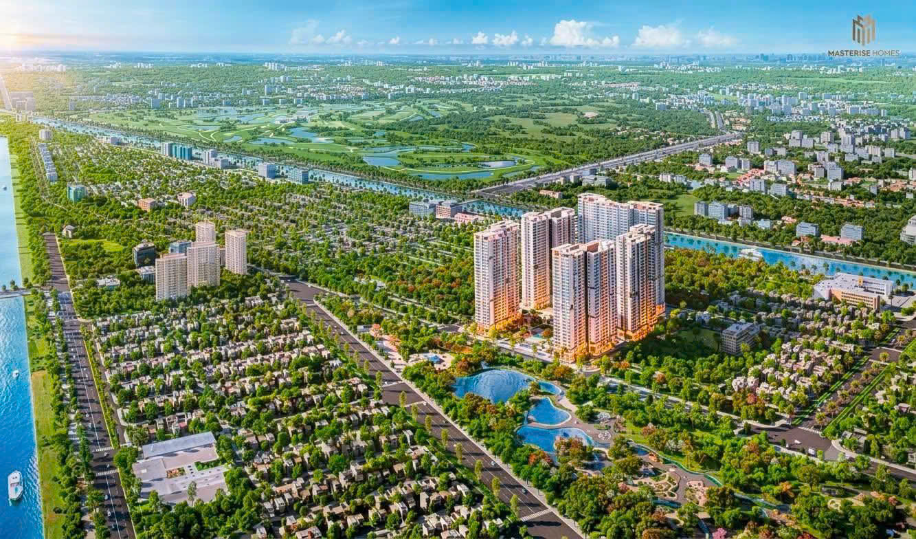 Phối cảnh Masteri Hóc Môn