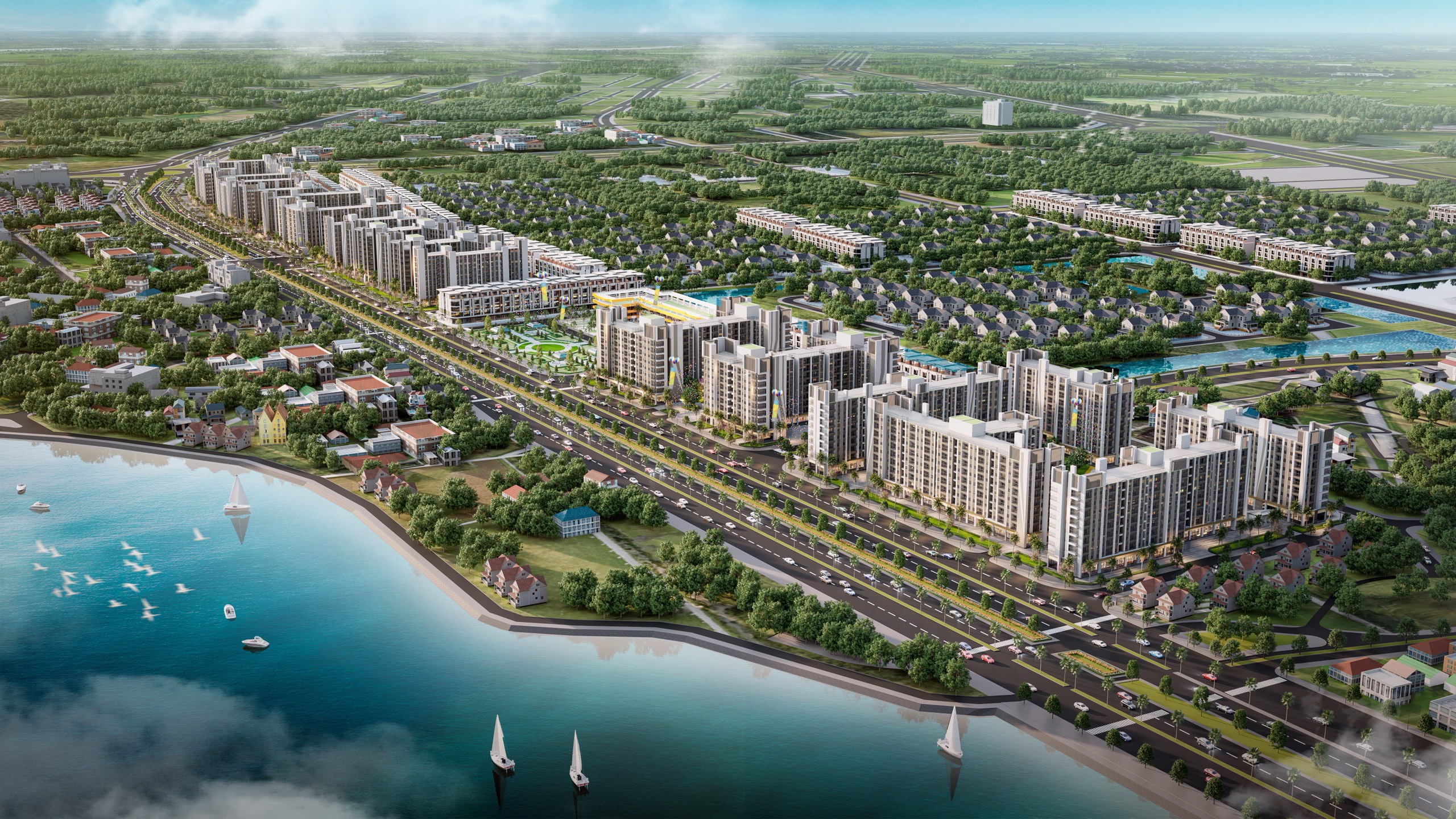 Phối cảnh tổng thể Vinhomes Happy Home Thanh Hóa