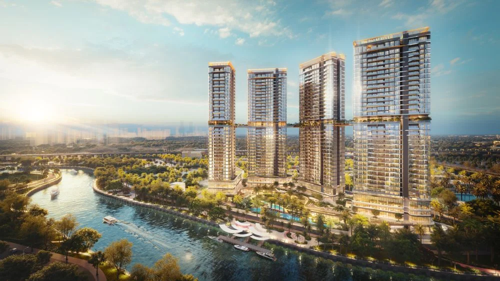 Tổng thể Palm River khu đô thị Palm City