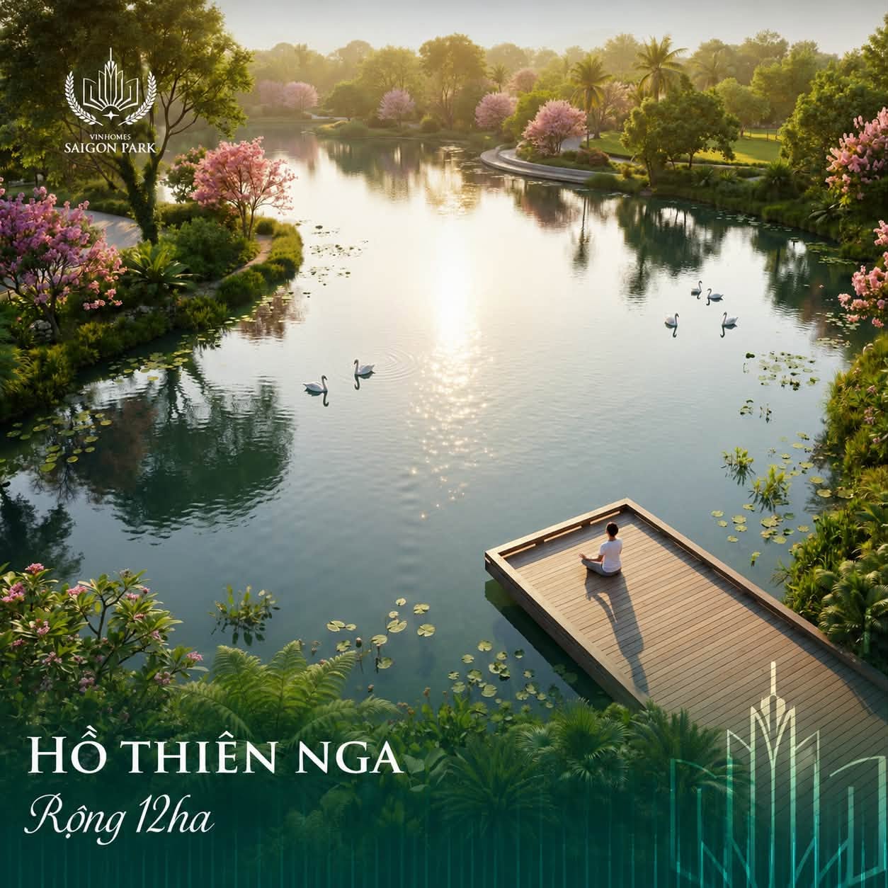 cong vien botanica park tai vinhomes sai gon park hoc mon 2