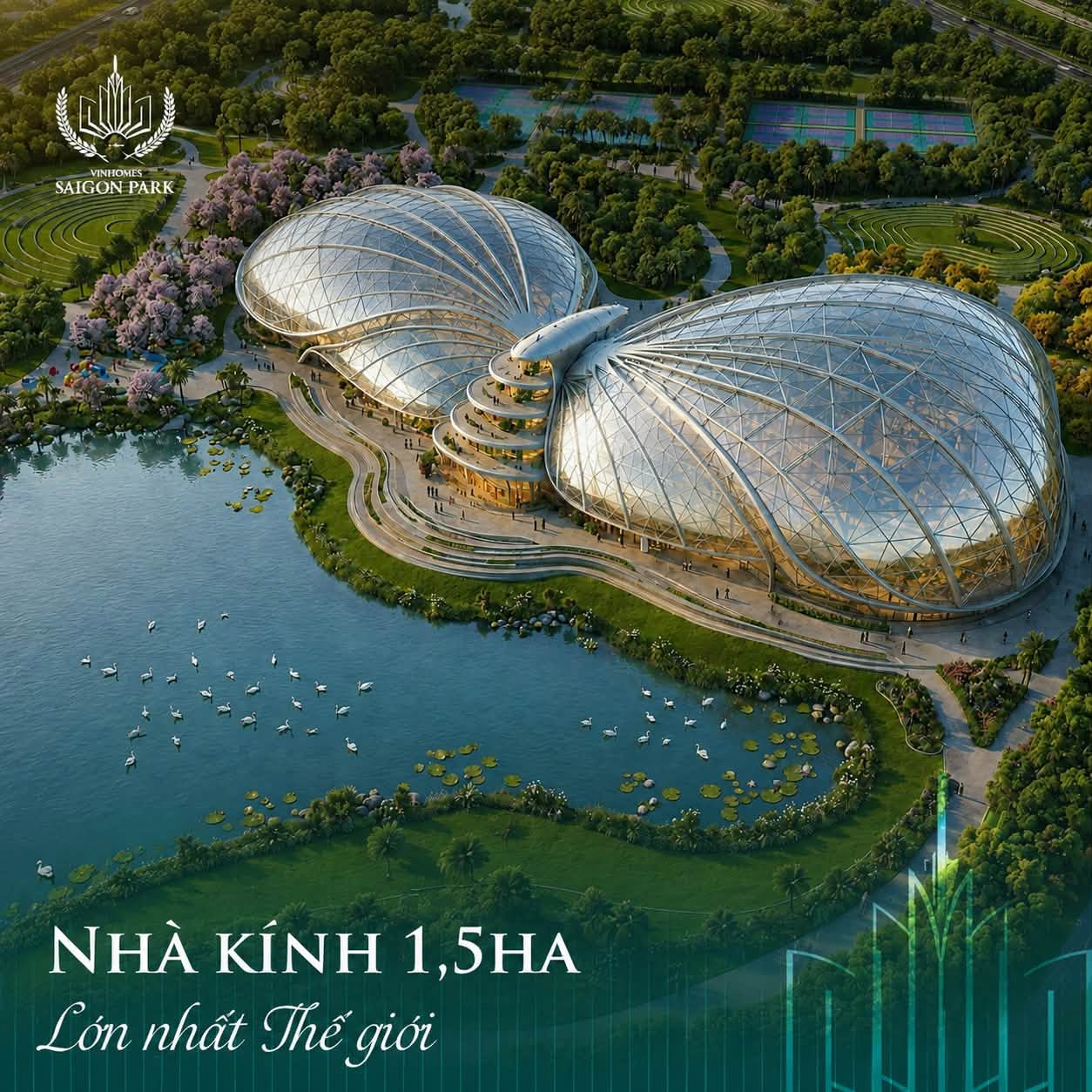 cong vien botanica park tai vinhomes sai gon park hoc mon 3