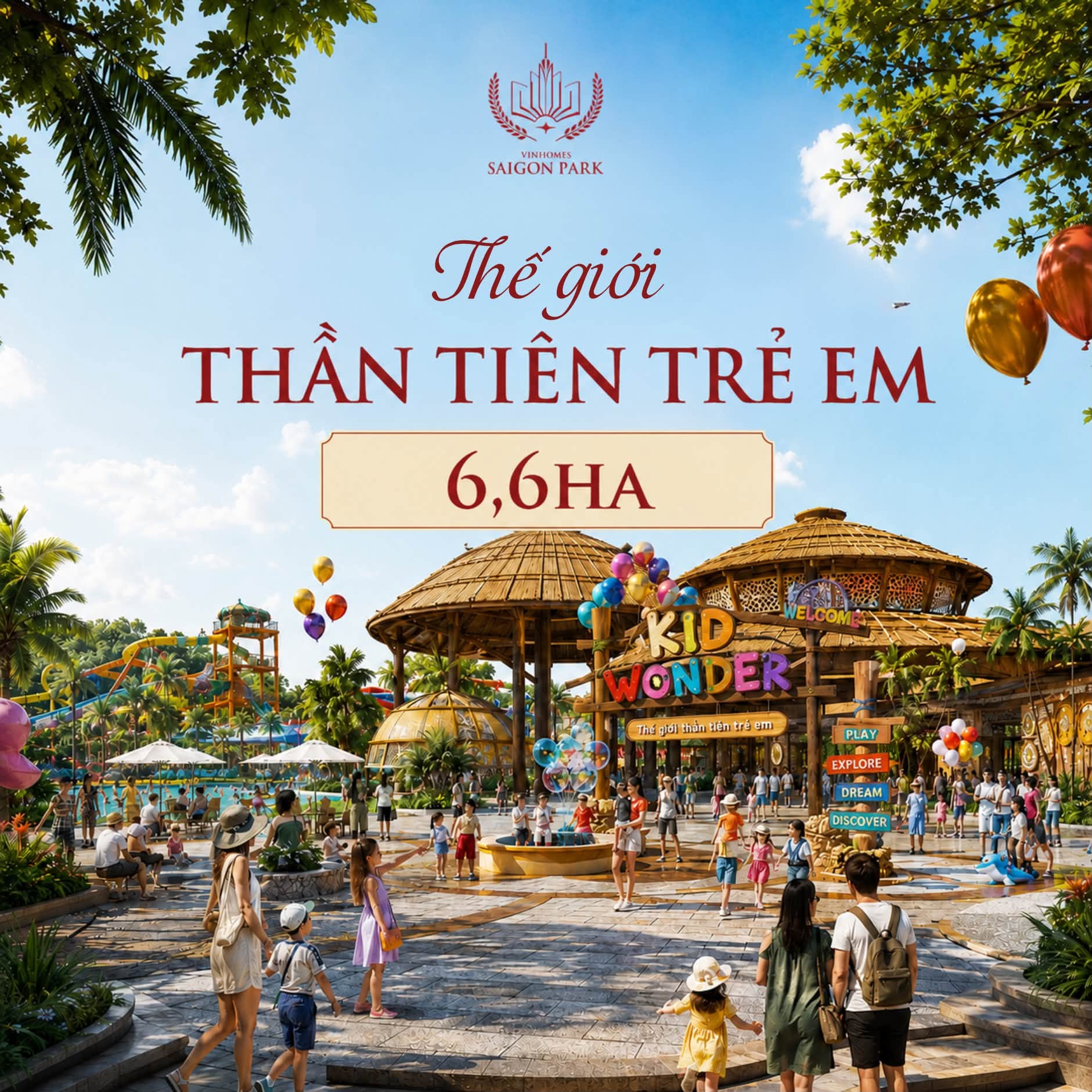 VinWonders Ocean Park Vinhomes Sài Gòn Park